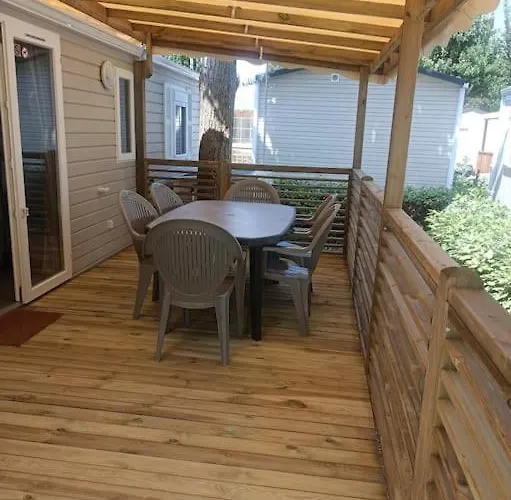 Mobil-home Fo 30 à - La Carabasse - Siblu Avec Piscine *